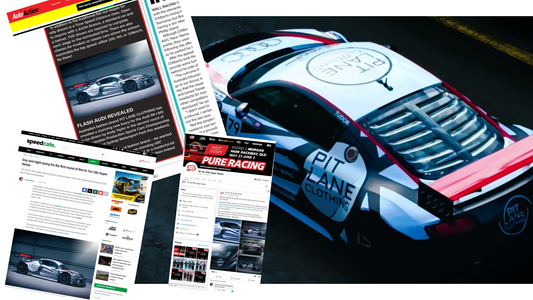 NATIONAL MEDIA REACTS TO PIT LANE CLOTHING AUDI LMS R8