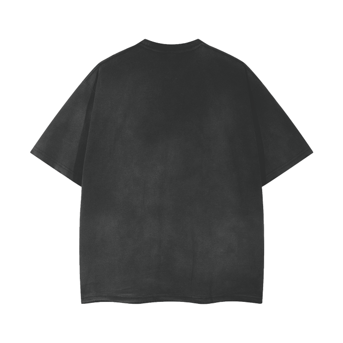 PIT LANE CLOTHING Vintage Wash Frayed Heavyweight T-Shirt