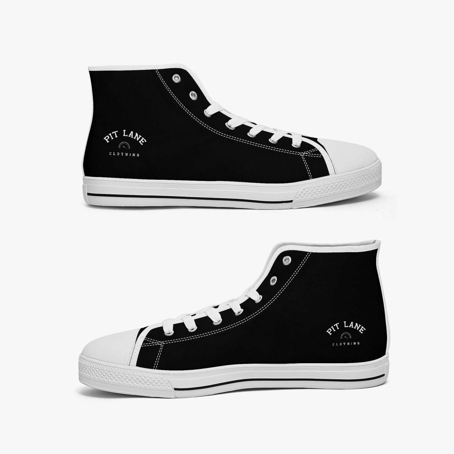 PIT LANE CLOTHING High-top Canvas Shoes