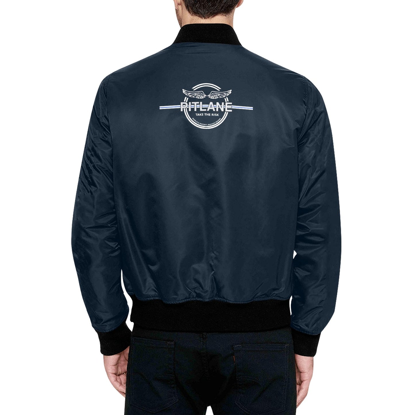 PIT LANE CLOTHING Quilted Bomber Jacket