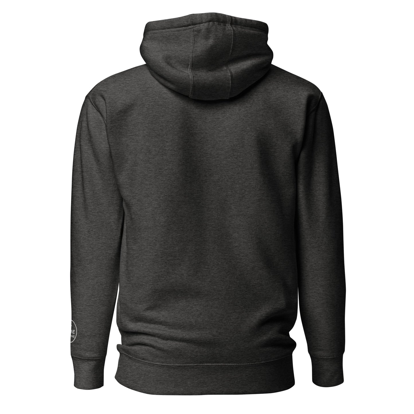 PIT LANE CLOTHING Embroidered Heavyweight Hoodie - Grey Carbon