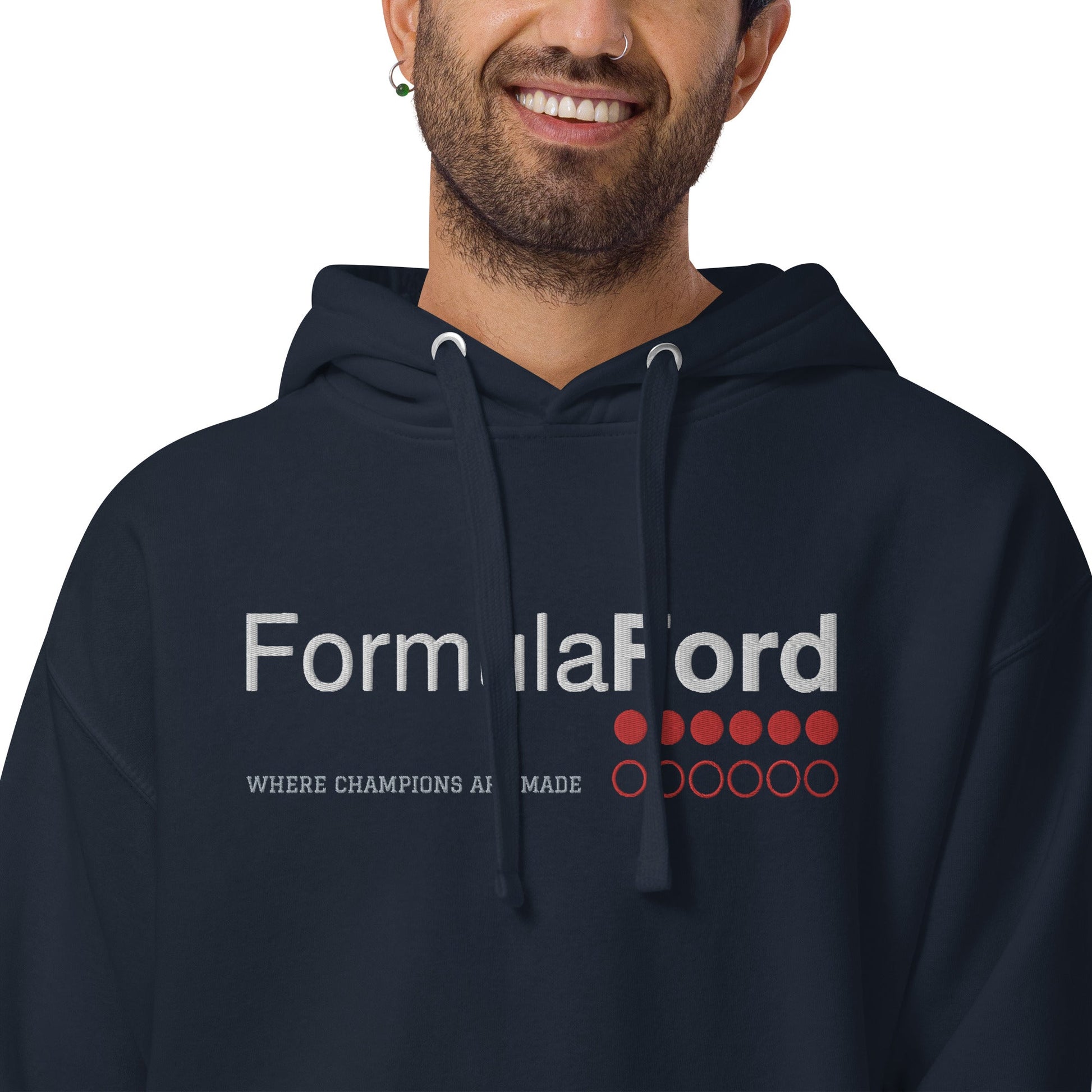 FORMULA FORD Embroidered Fleece Hoodie