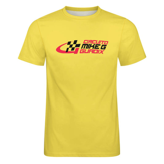 CIRCUITO MIKE G GUADIX - Cotton T-shirt - yellow