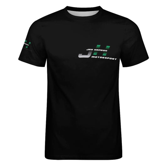 JAY HANSON MOTORSPORT 100% cotton Tshirt - carbon