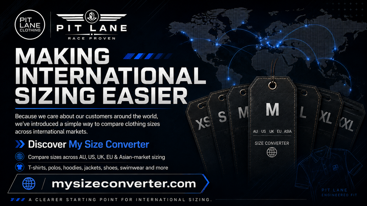My Size Converter story by Pit Lane Clothing