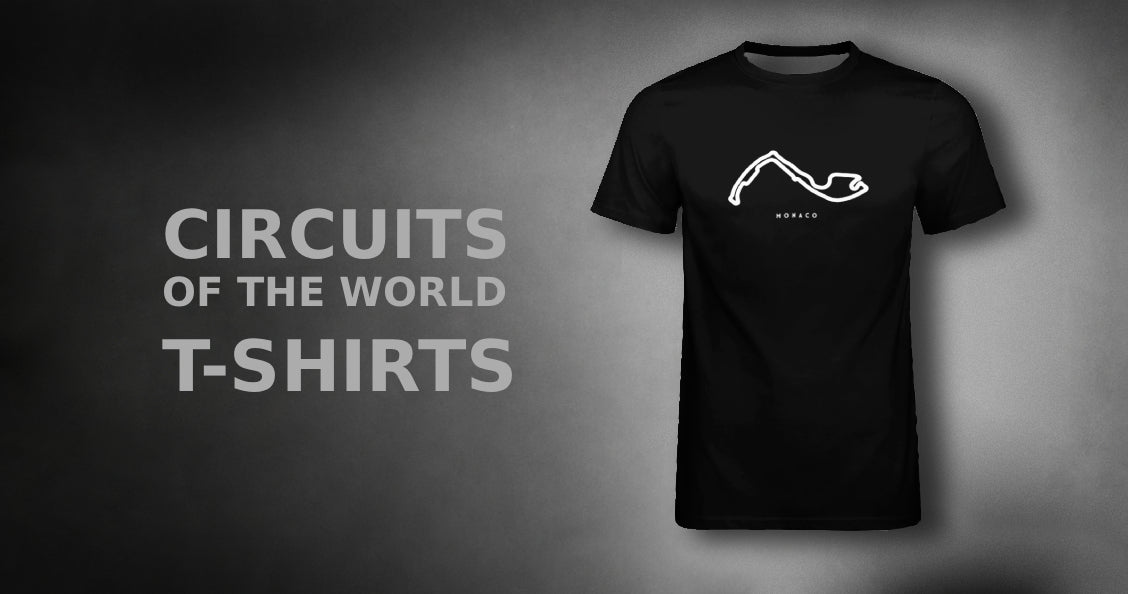 Pit Lane Clothing Circuits of the world T-Shirts