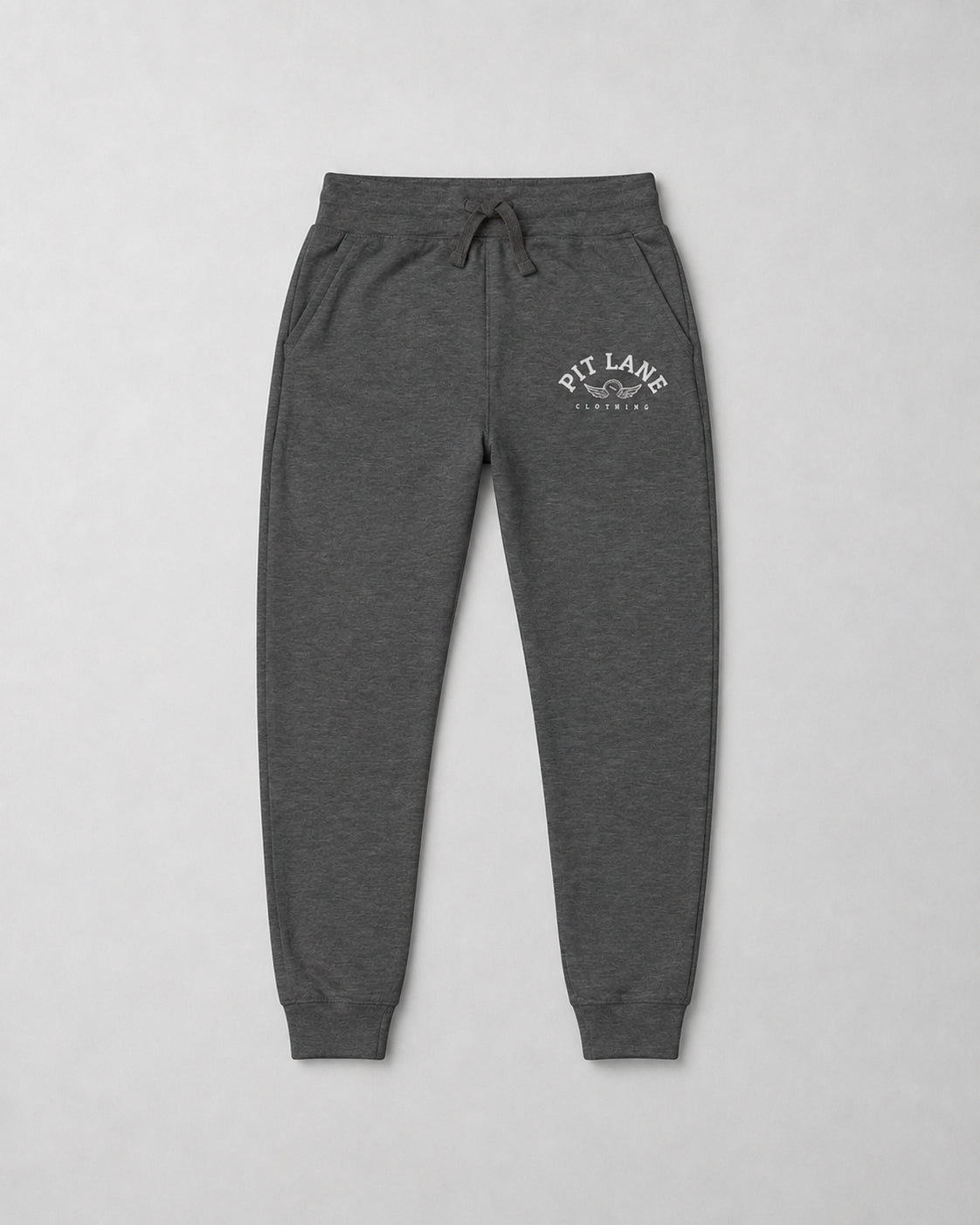 Pit Lane Clothing: Heavyweight Embroidered Fleece Track pants - X 6 COLOURS