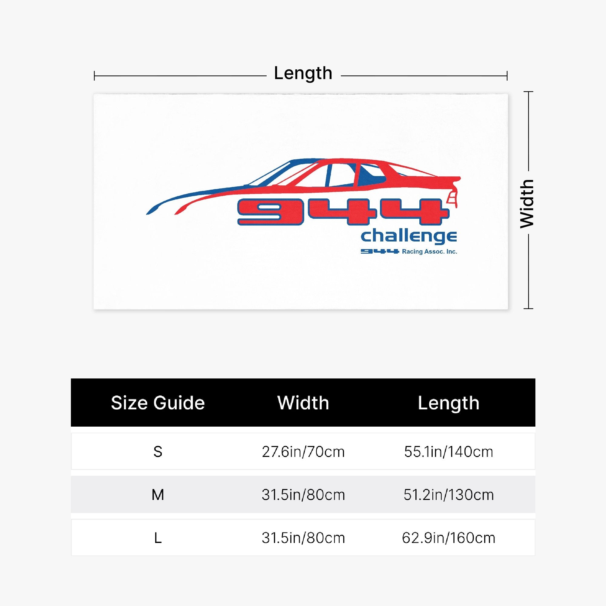 944 Challenge Series Beach Towel - 3 SIZES
