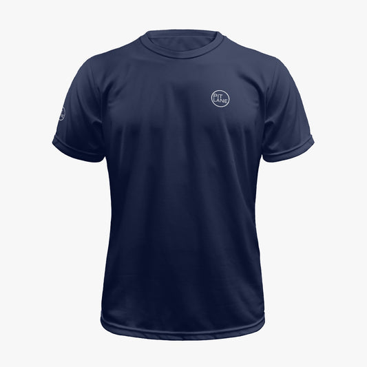 PIT LANE Moisture wicking Activewear T-shirt - Navy