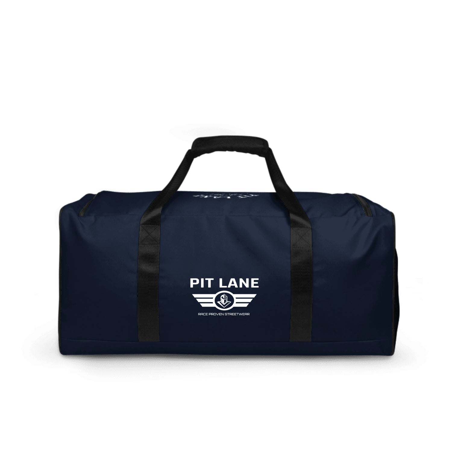 PIT LANE CLOTHING Large Duffle Travel bag - Navy Blue