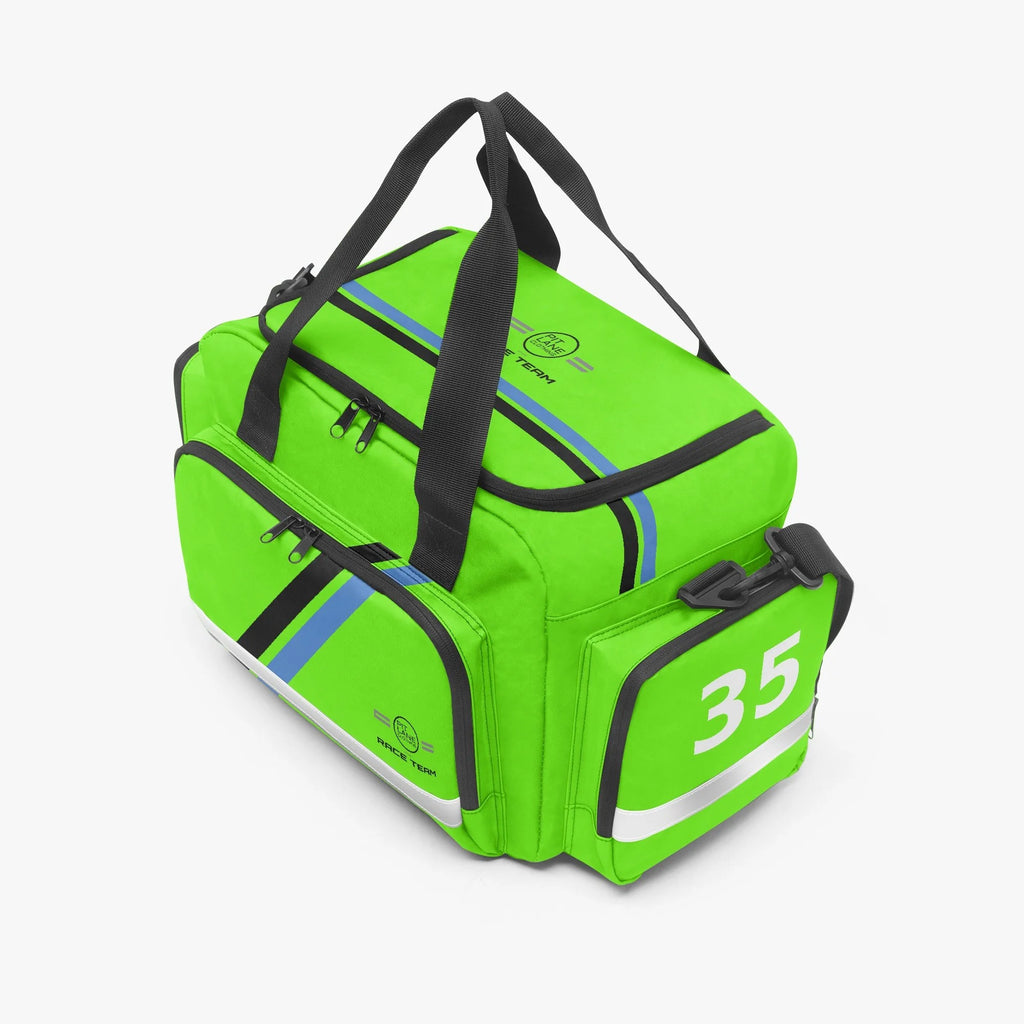 Pit Lane Clothing: Helmet Bag - Fluro Green