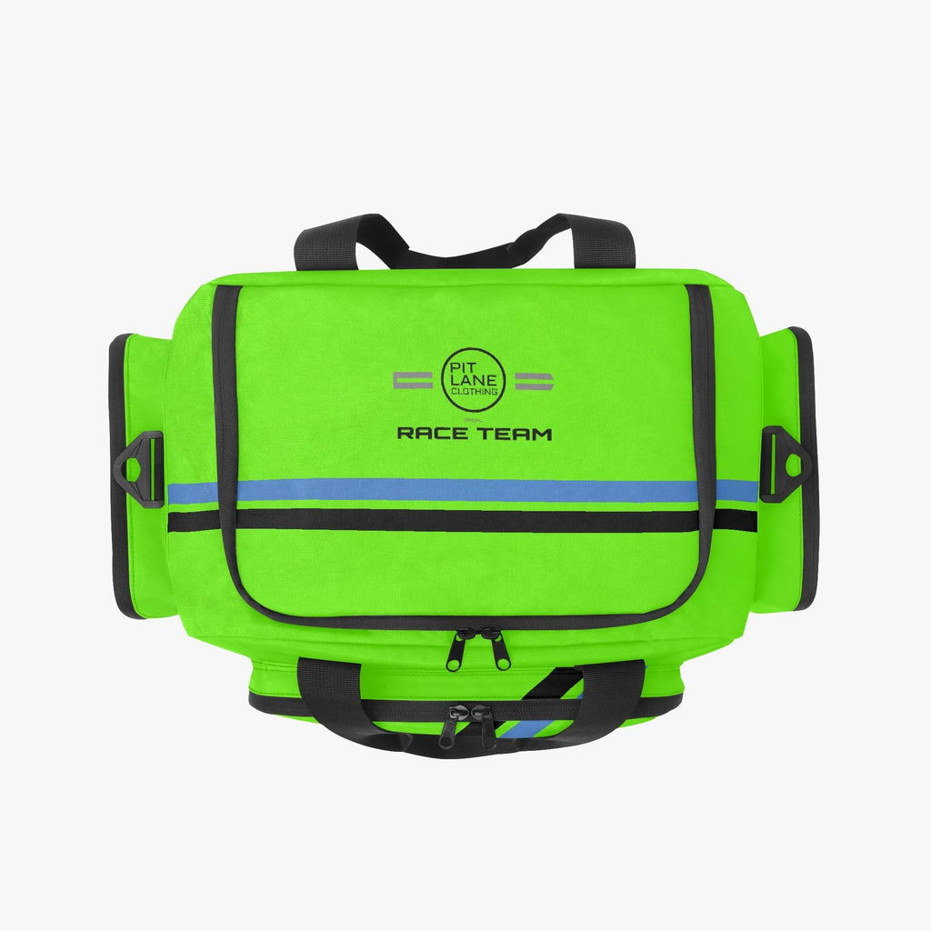 Pit Lane Clothing: Helmet Bag - Fluro Green