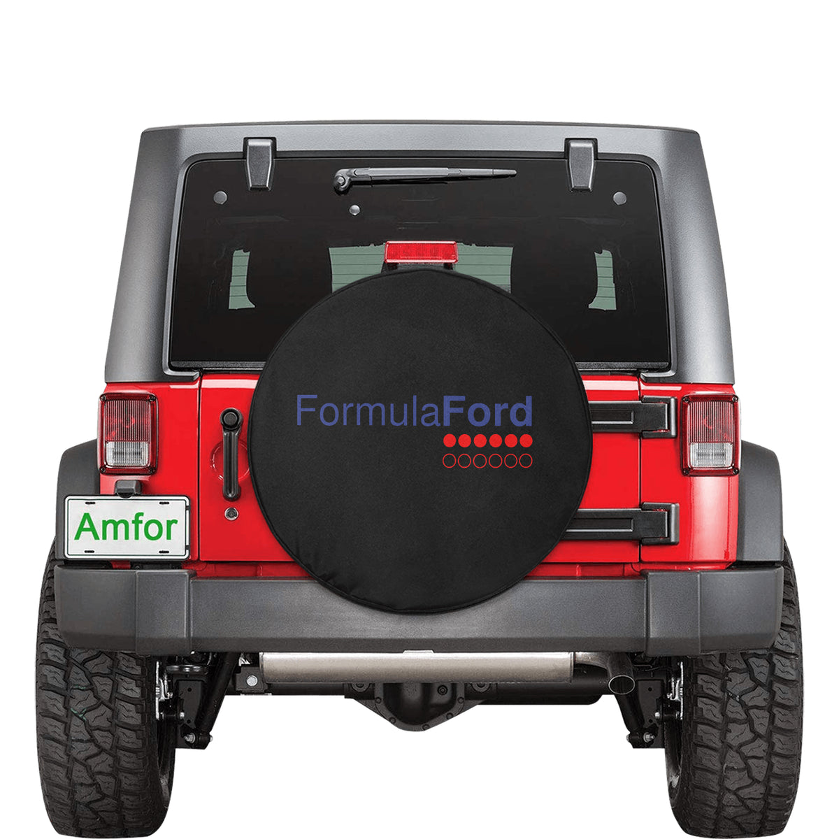 FORMULA FORD Official Spare Wheel Cover - Black