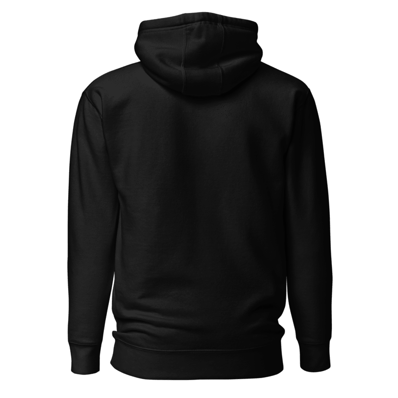 Pit Lane Clothing: Embroidered Heavyweight Fleece Hoodie - Velocity - carbon