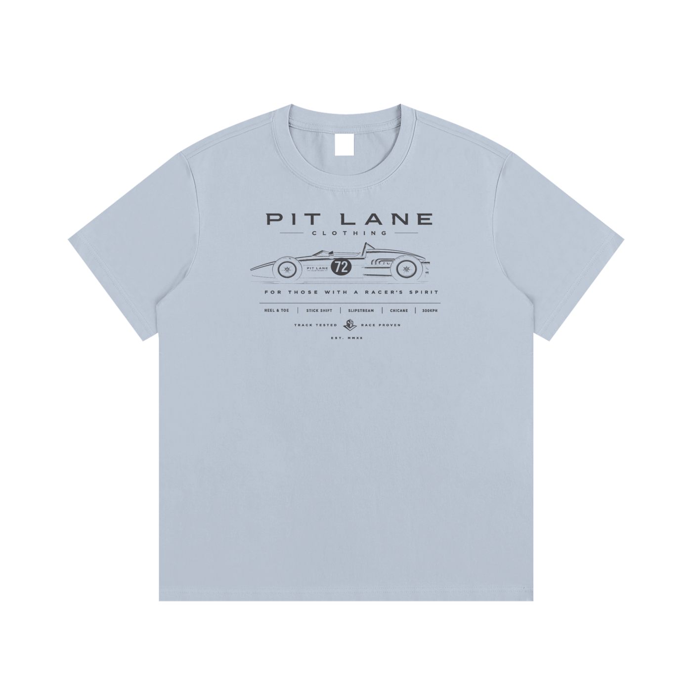 PIT LANE CLOTHING: Premium Cotton T-Shirt - The Original