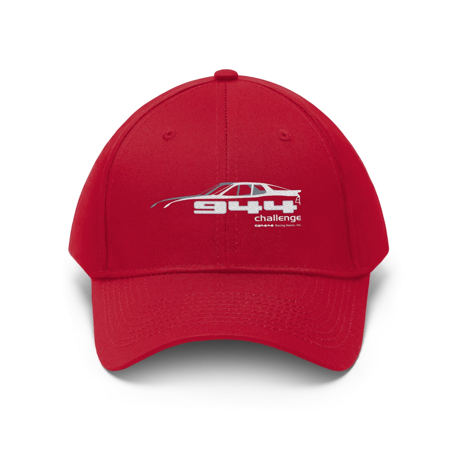 944 CHALLENGE Embroidered cap - red