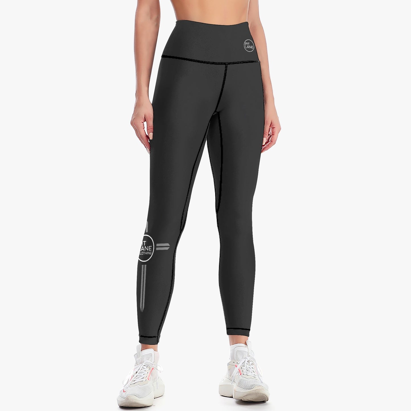 Pit Lane Clothing: High Performance Leggings - carbon track