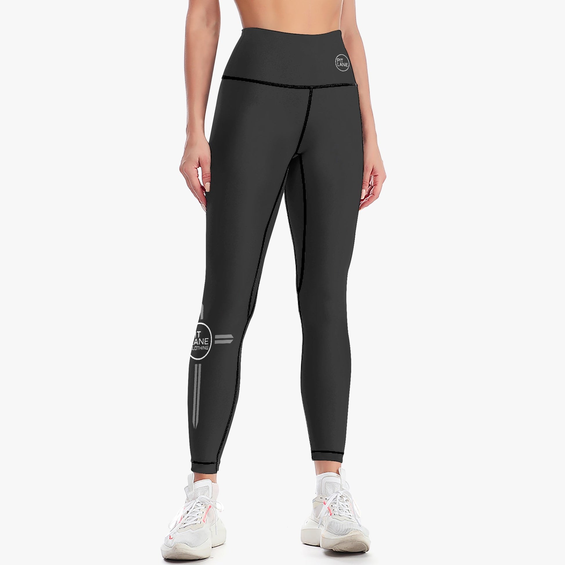 Pit Lane Clothing: High Performance Leggings - carbon track