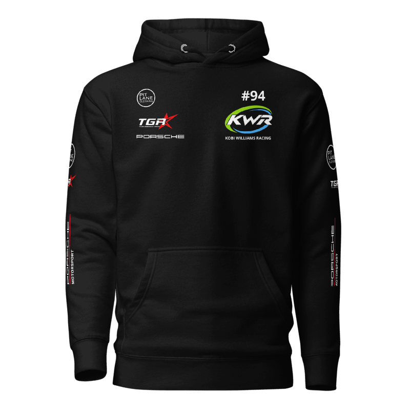 Pit Lane Clothing: KOBI WILLIAMS RACING Fleeced Hoodie