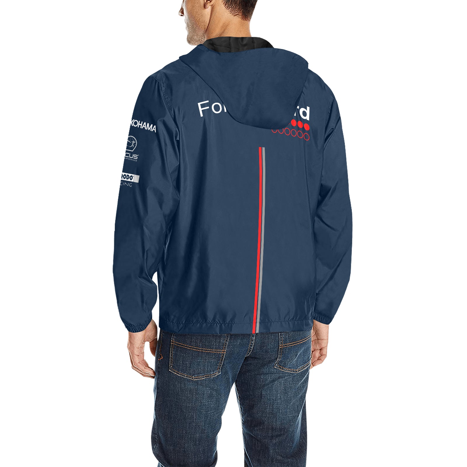 Formula Ford Australia Official - Quilted Waterporoof jacket - Navy