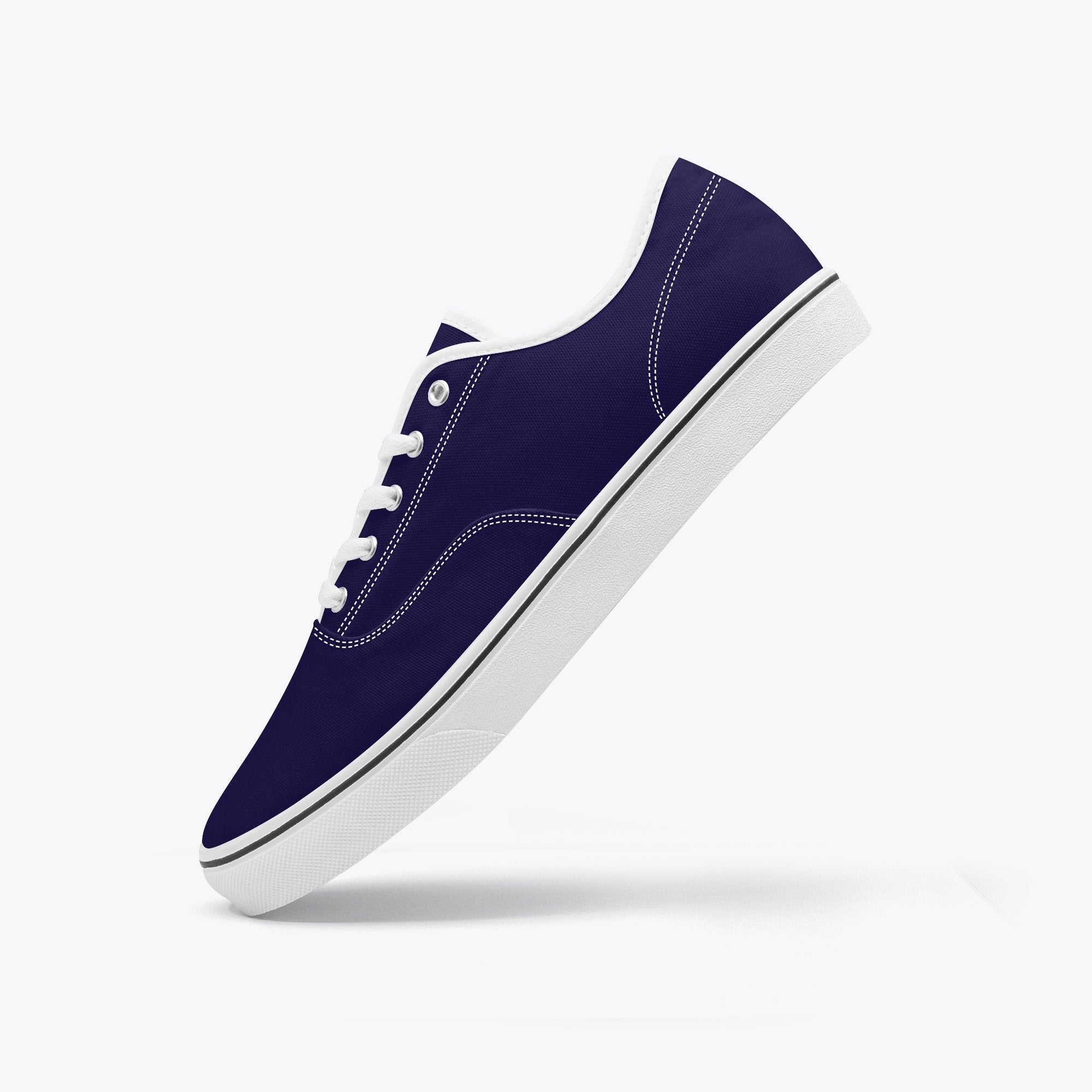 Formula Ford Official Classic Low Top Canvas Skate shoes - Navy white