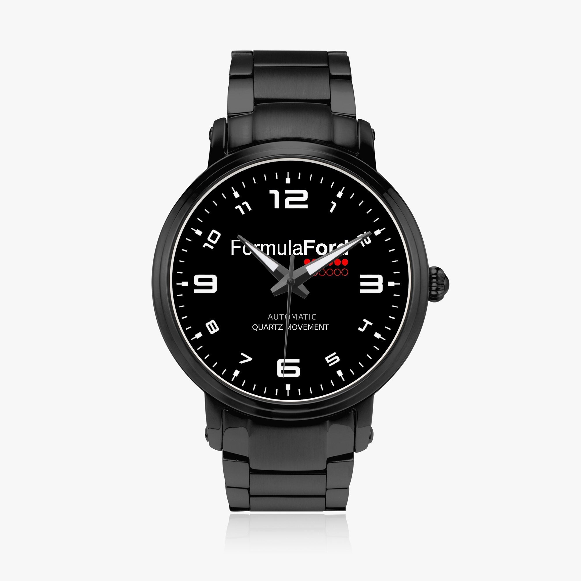 Formula Ford Australia Official Stainless Steel Watch - carbon black