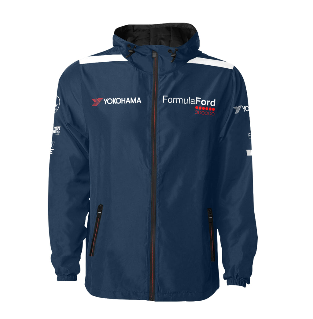 Formula Ford Australia Official - Quilted Waterporoof jacket - Navy