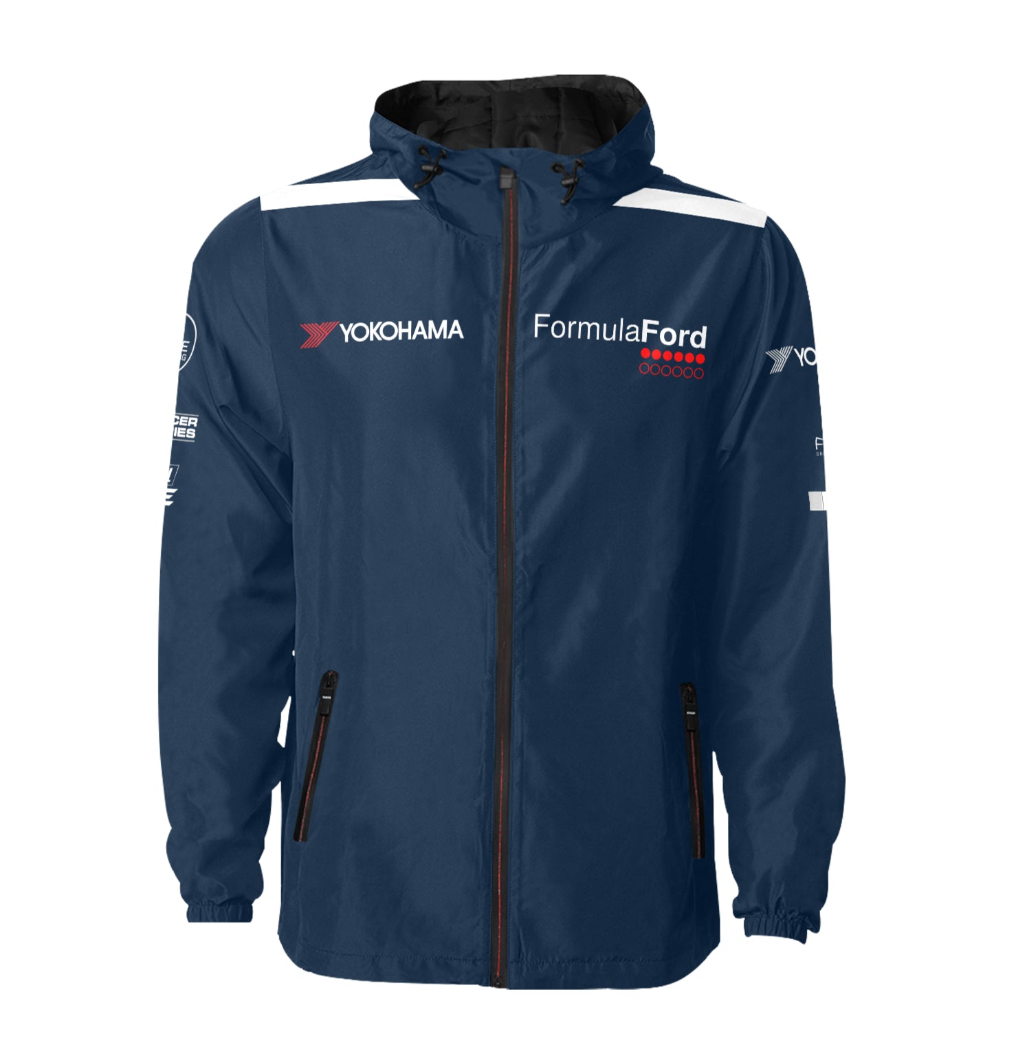 Formula Ford Australia Official - Quilted Waterporoof jacket - Navy
