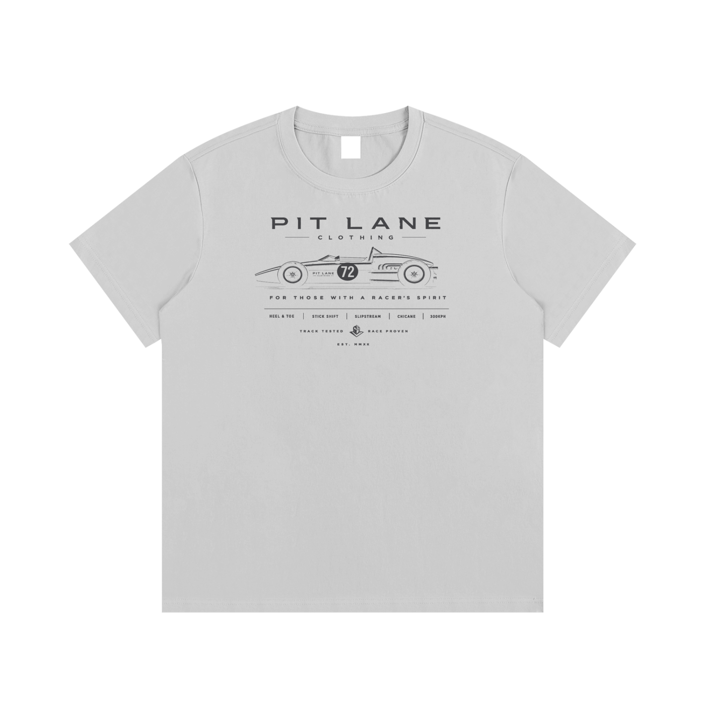 PIT LANE CLOTHING: Premium Cotton T-Shirt - The Original