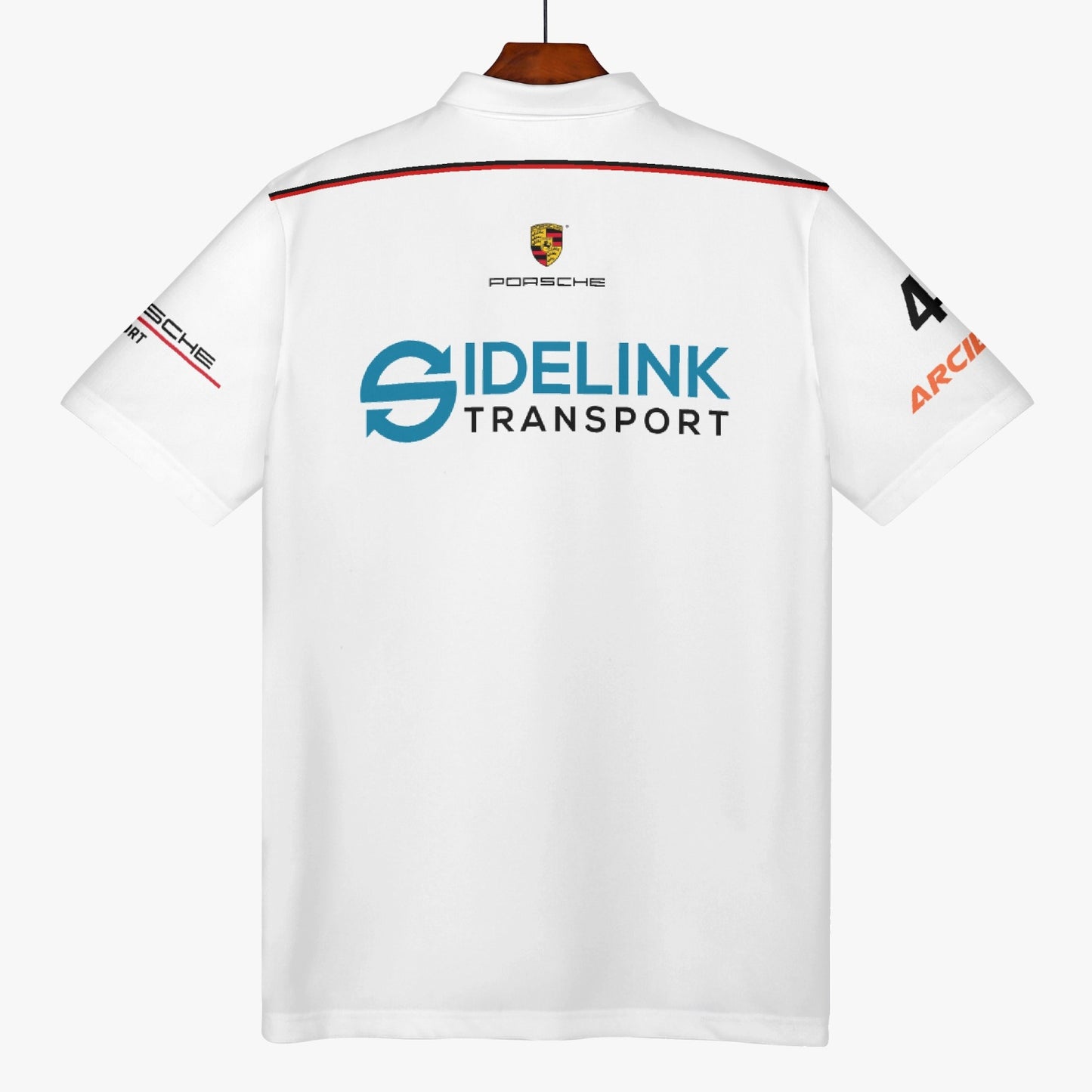 MARK VERDINO Handmade Polo Shirt - circuit white
