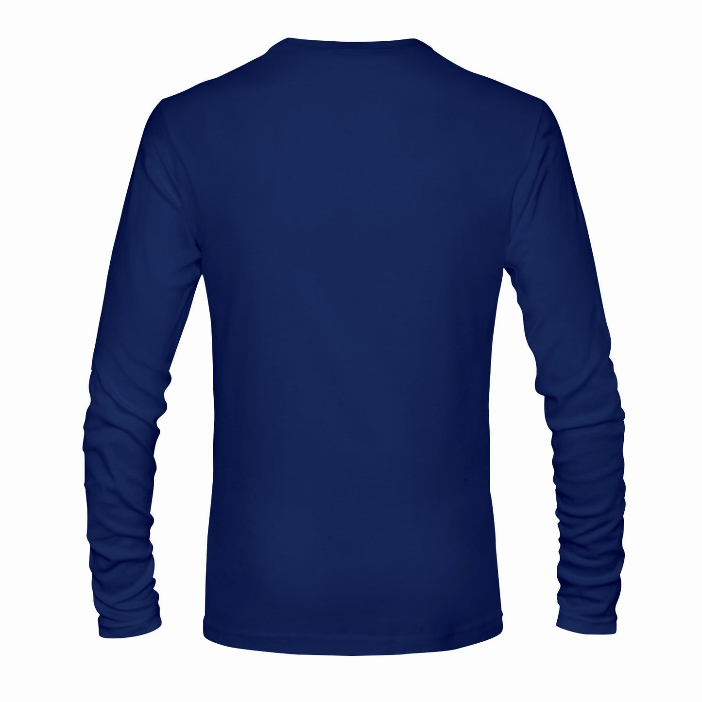 PIT LANE CLOTHING Lightweight 100% Cotton Long Sleeve Tee  - Navy