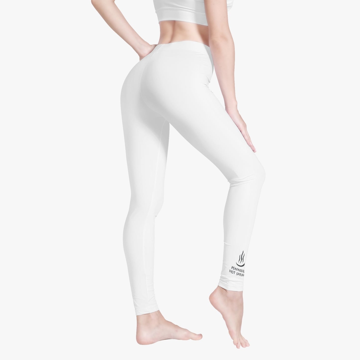 PENINSULAR HOT SPRINGS Women's Yoga Pants - white