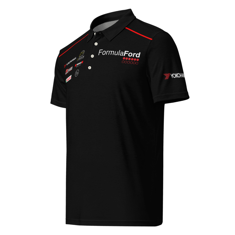 Formula Ford Australia Official - Premium Paddock Polo - Black