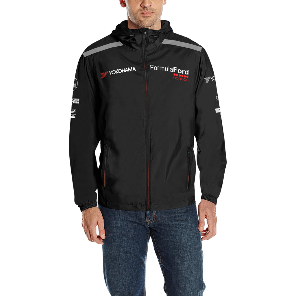 Formula Ford Australia Official Quilted Waterporoof jacket - carbon / Black
