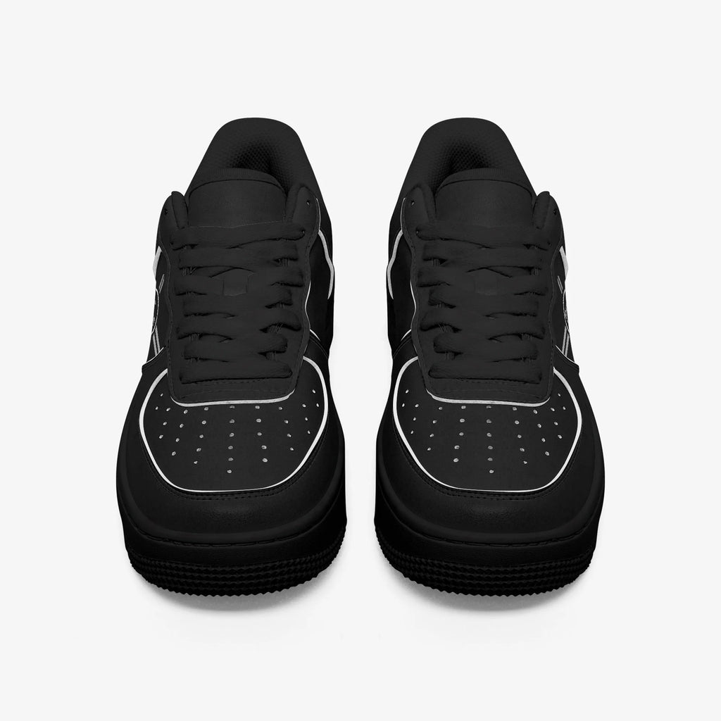 Pit Lane Clothing: 'Performance' Leather track shoe - Carbon black