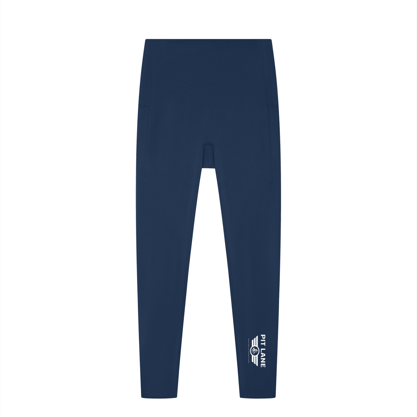 PIT LANE CLOTHING Womens Performance Leggings - Navy Blue