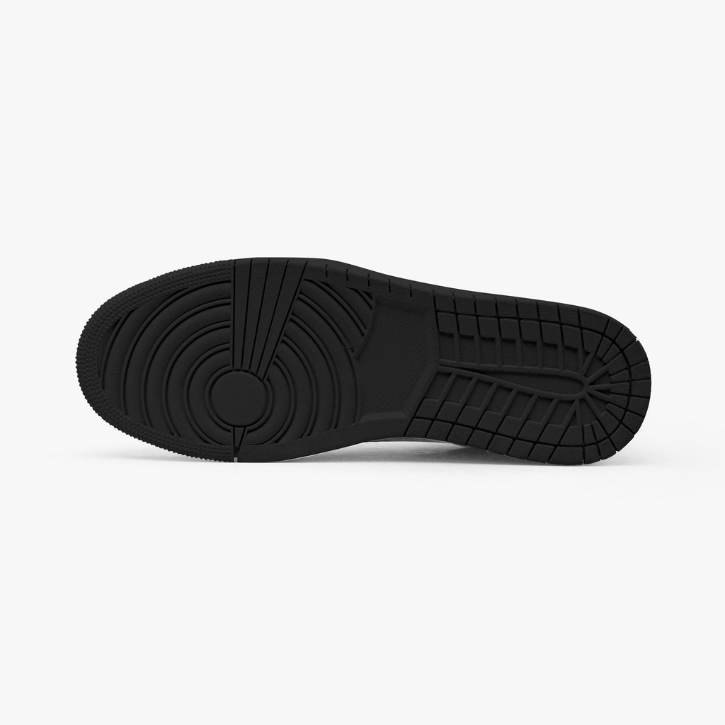 Formula Ford Official - 'Stealth' High Top leather sneakers - Full carbon