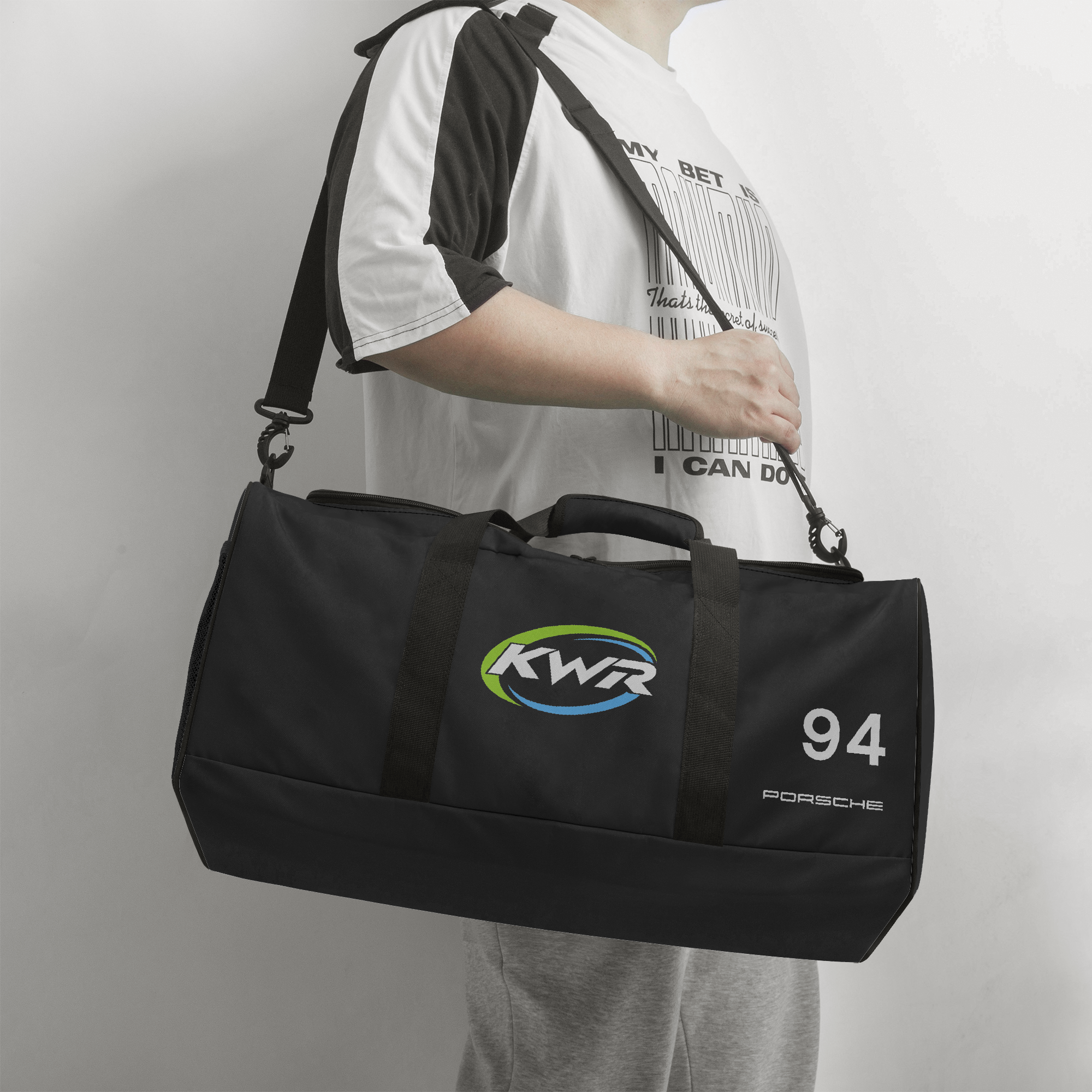 Pit Lane Clothing:  KOBI WILLIAMS RACING Large Duffle Travel bag