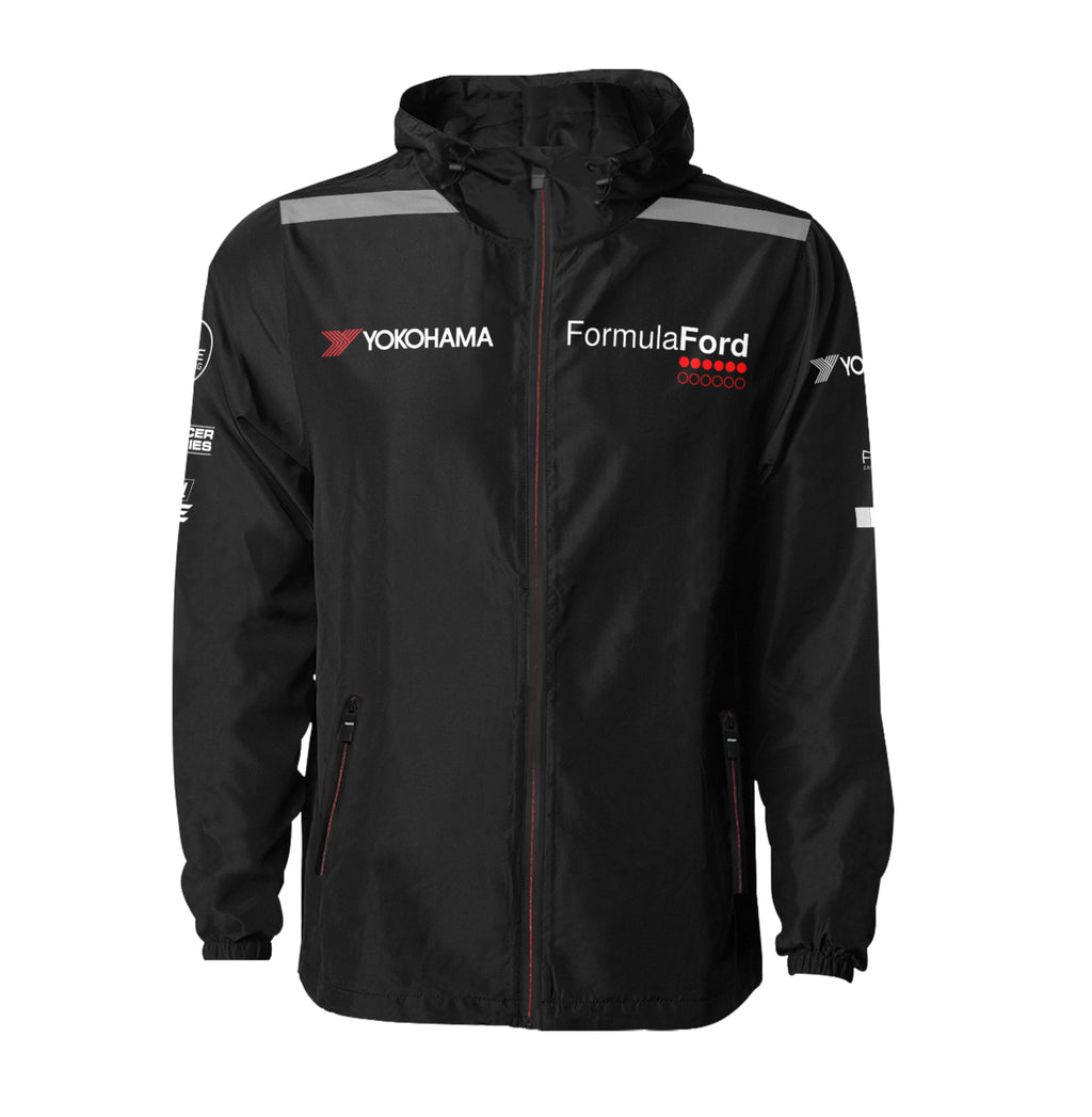 Formula Ford Australia Official Quilted Waterporoof jacket - carbon / Black