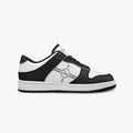 Pit Lane Clothing: Grid Low Top leather sneakers - white
