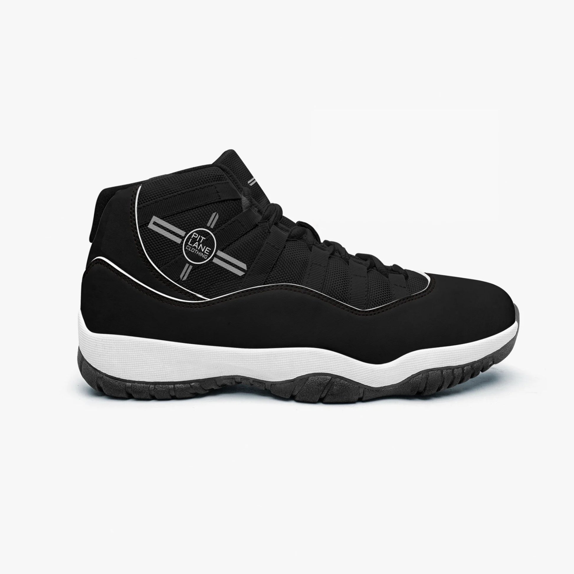 Pit Lane Clothing: ''DownForce' High Top  Track shoe - carbon / black