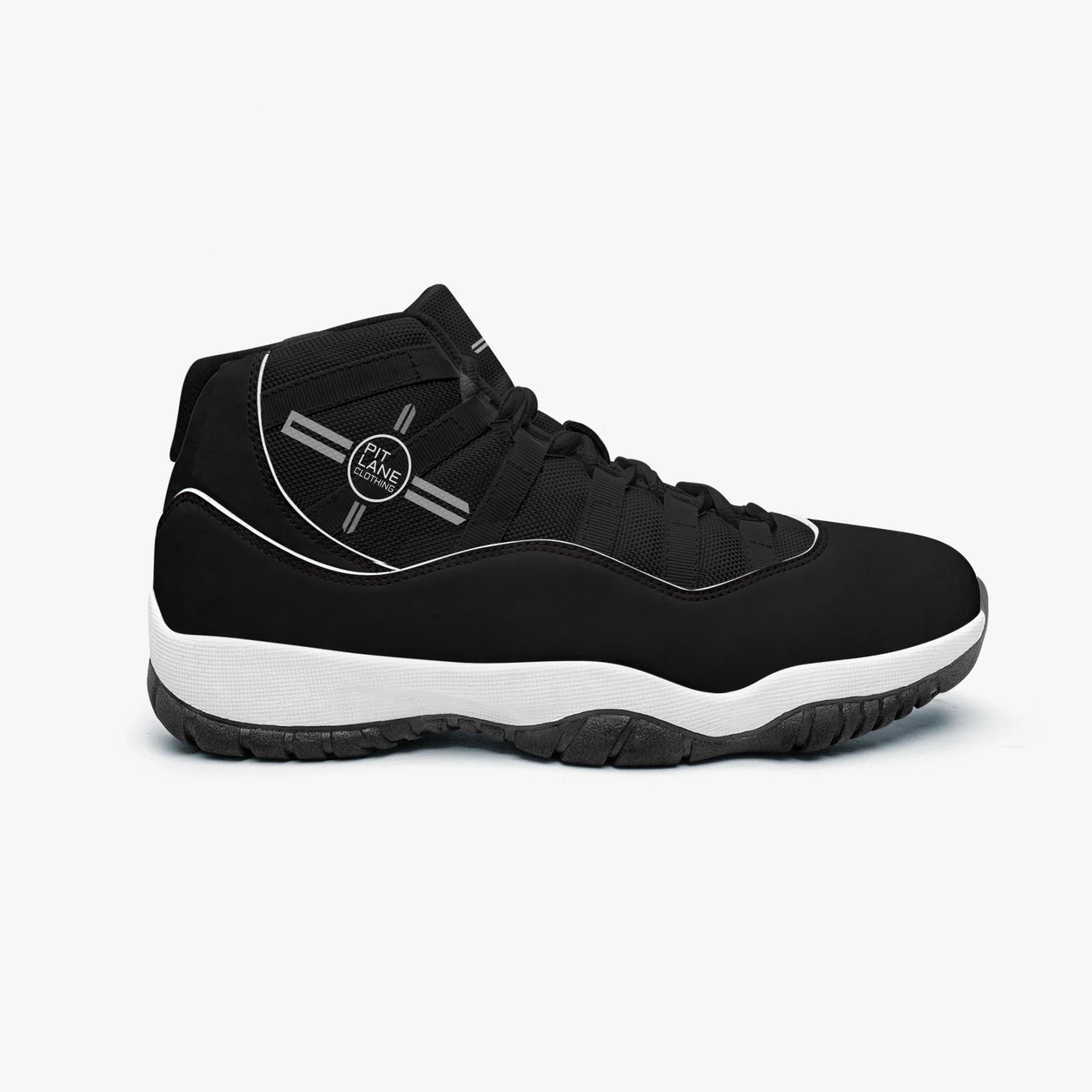 Pit Lane Clothing: ''DownForce' High Top  Track shoe - carbon / black
