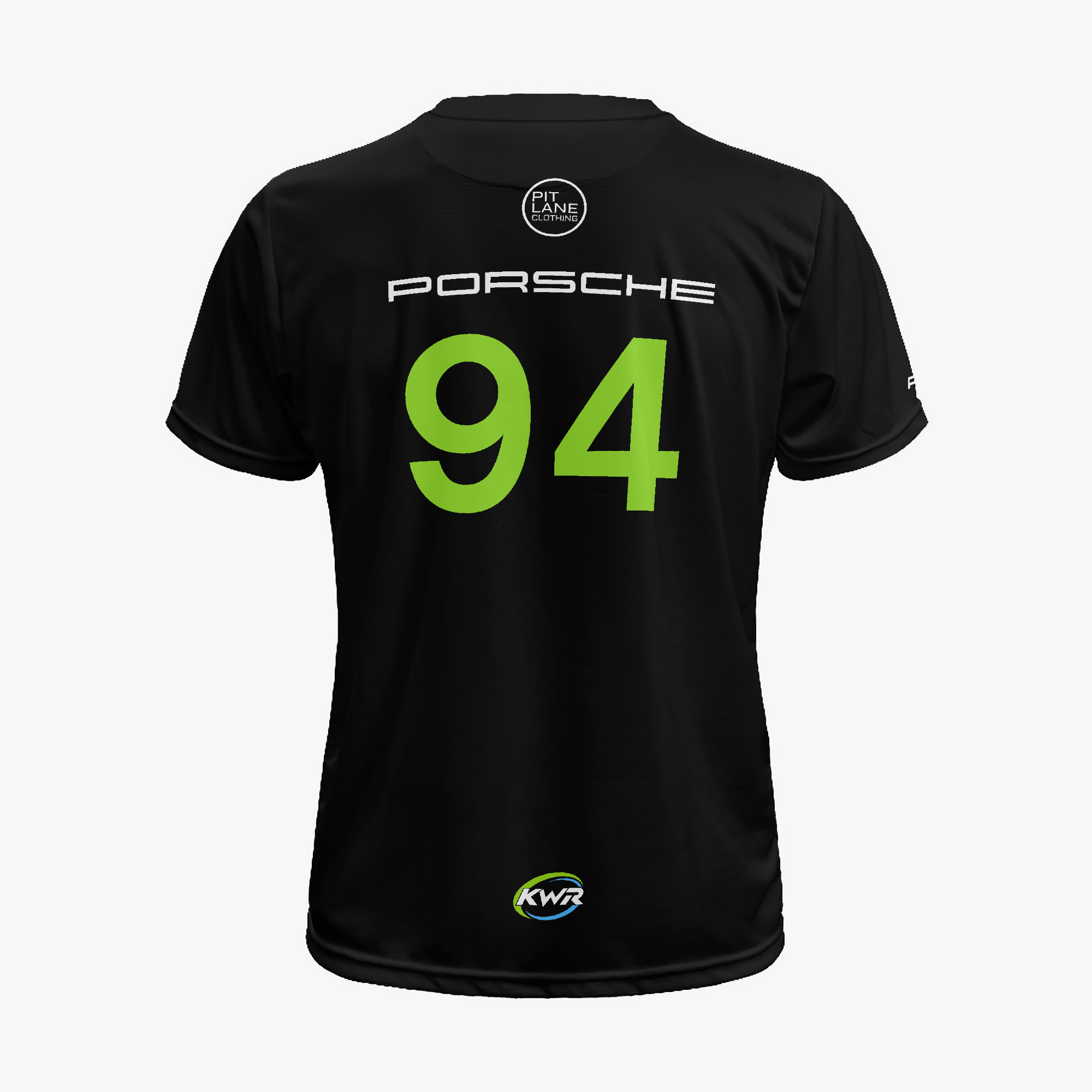 Pit Lane Clothing: KOBI WILLIAMS RACING Activewear T-shirt - Black