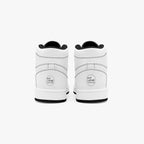 Pit Lane Clothing: Accellerate High Top leather sneakers - Black stitch