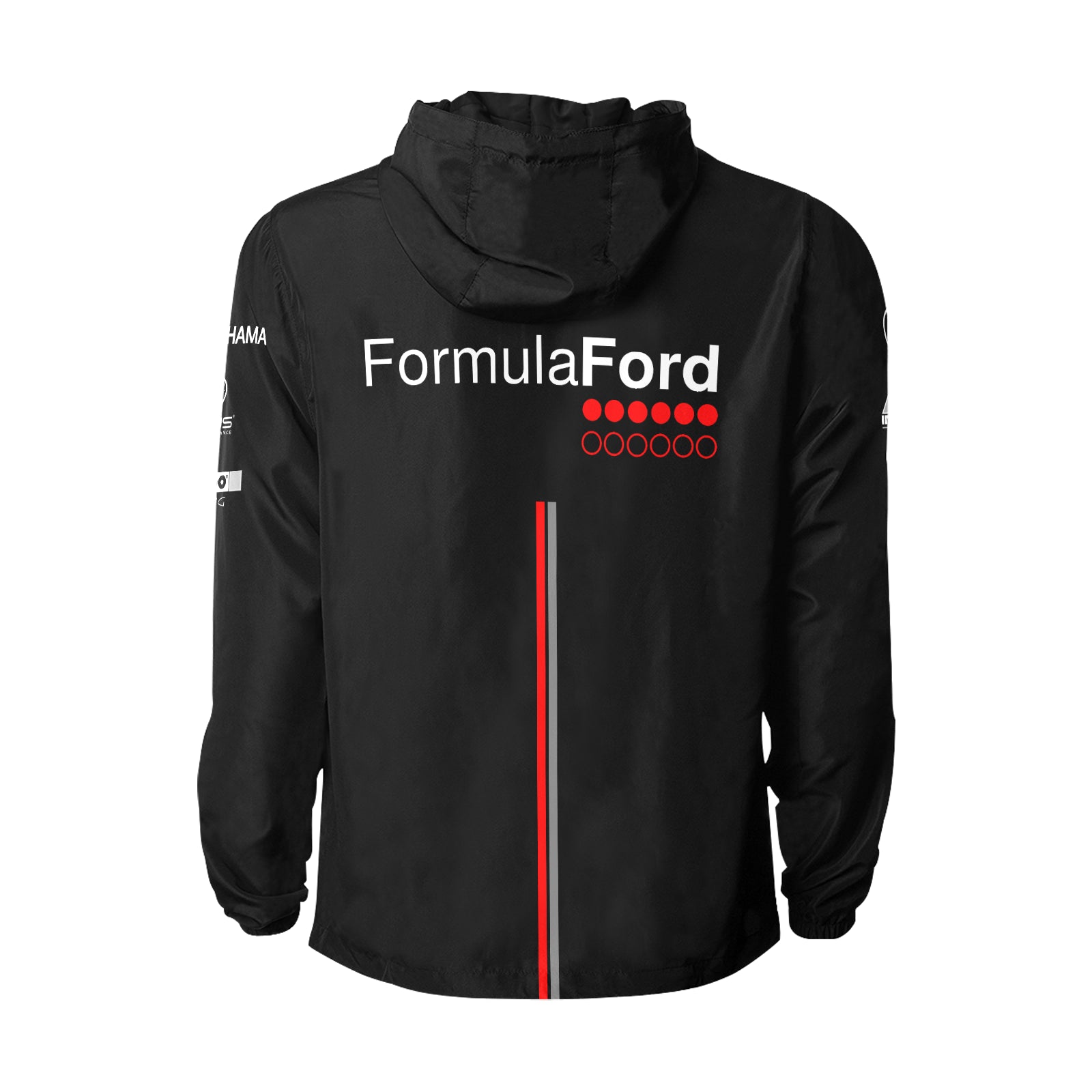 Formula Ford Australia Official Quilted Waterporoof jacket - carbon / Black