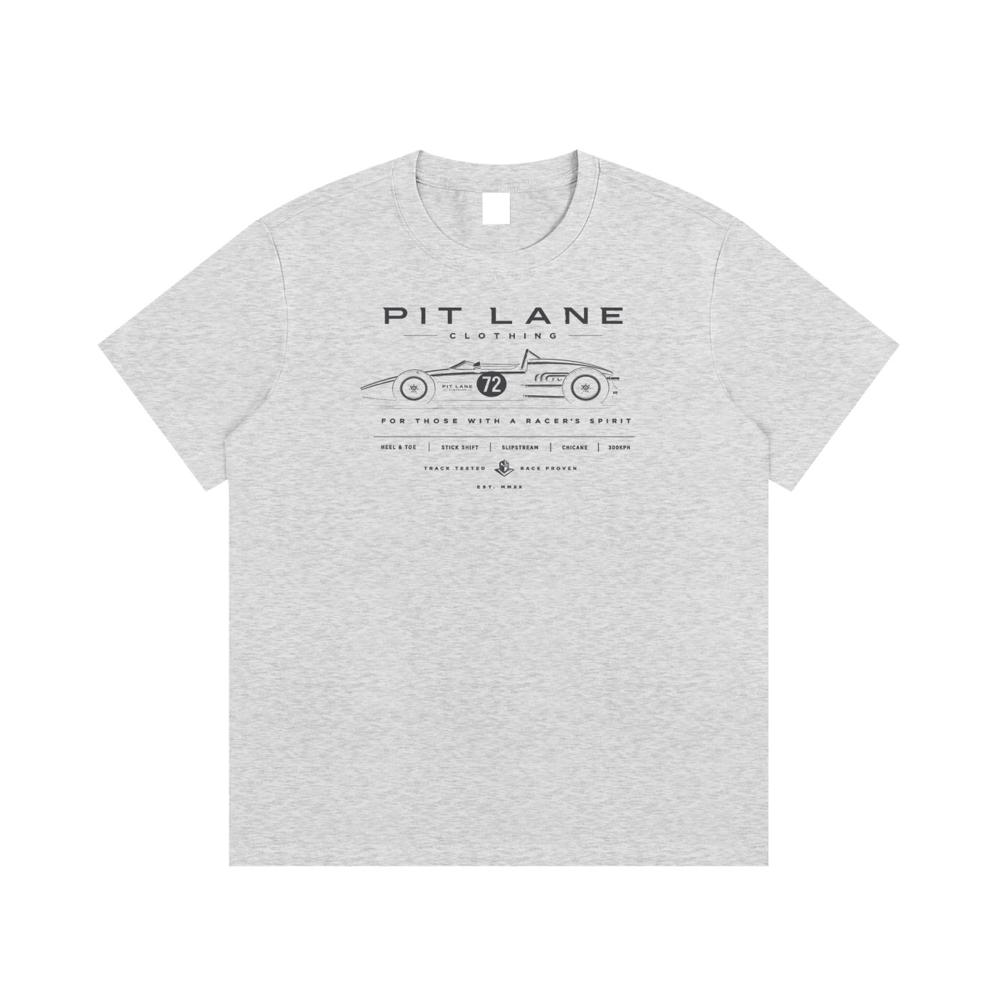 PIT LANE CLOTHING: Premium Cotton T-Shirt - The Original