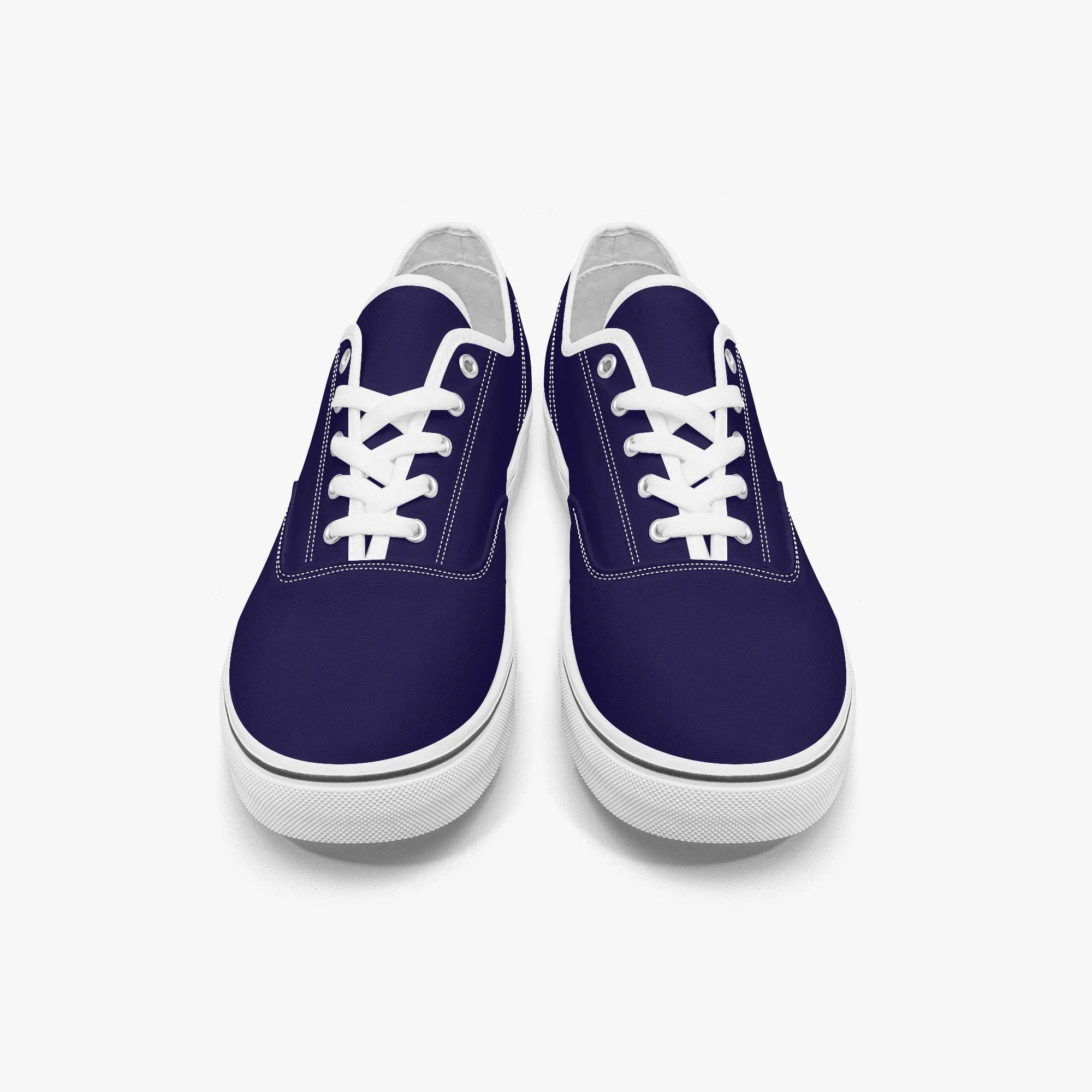 Formula Ford Official Classic Low Top Canvas Skate shoes - Navy white
