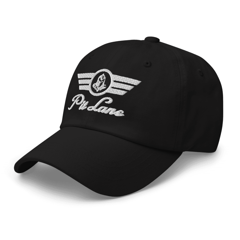 Pit Lane Clothing: Embroidered Hat - full carbon