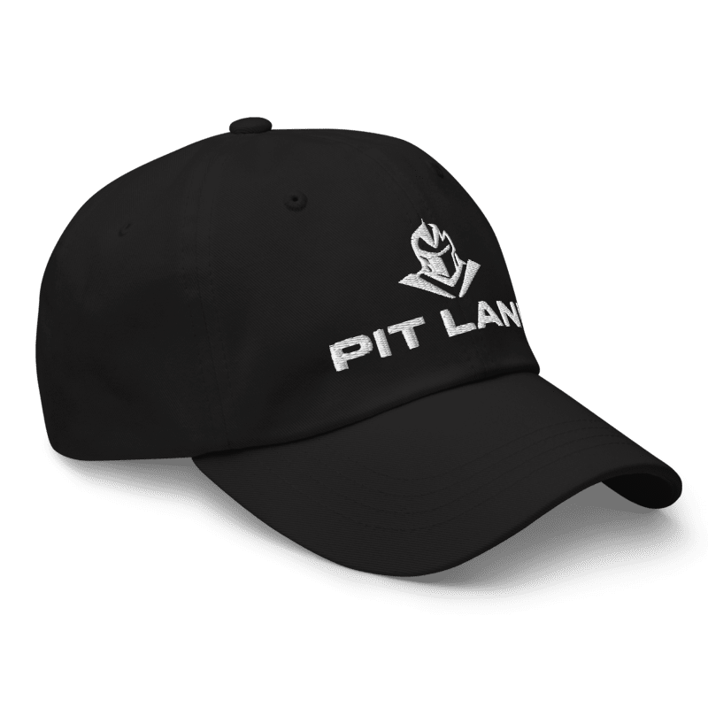PIT LANE CLOTHING Embroidered Cap - Original - Black