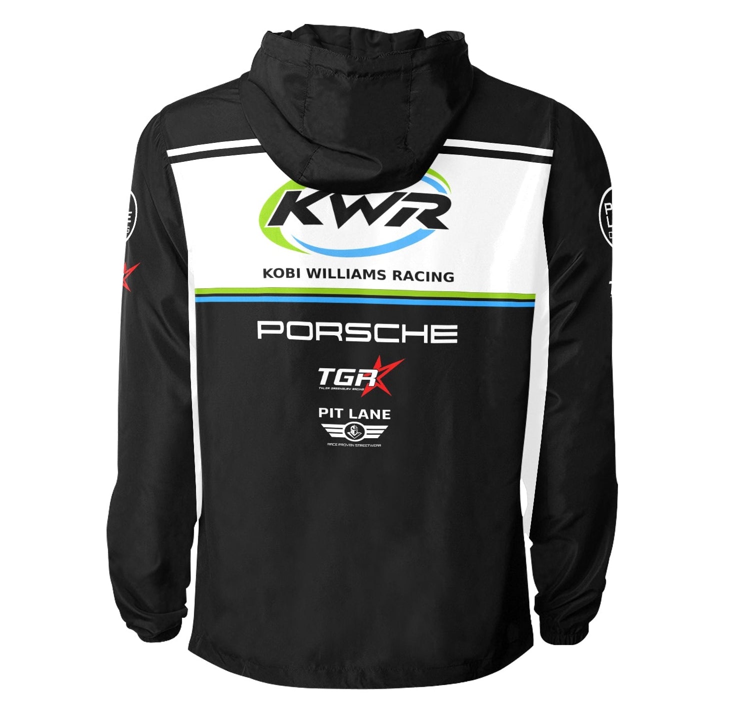 Pit Lane Clothing: KOBI WILLIAMS RACING Quilted Race Jacket 1